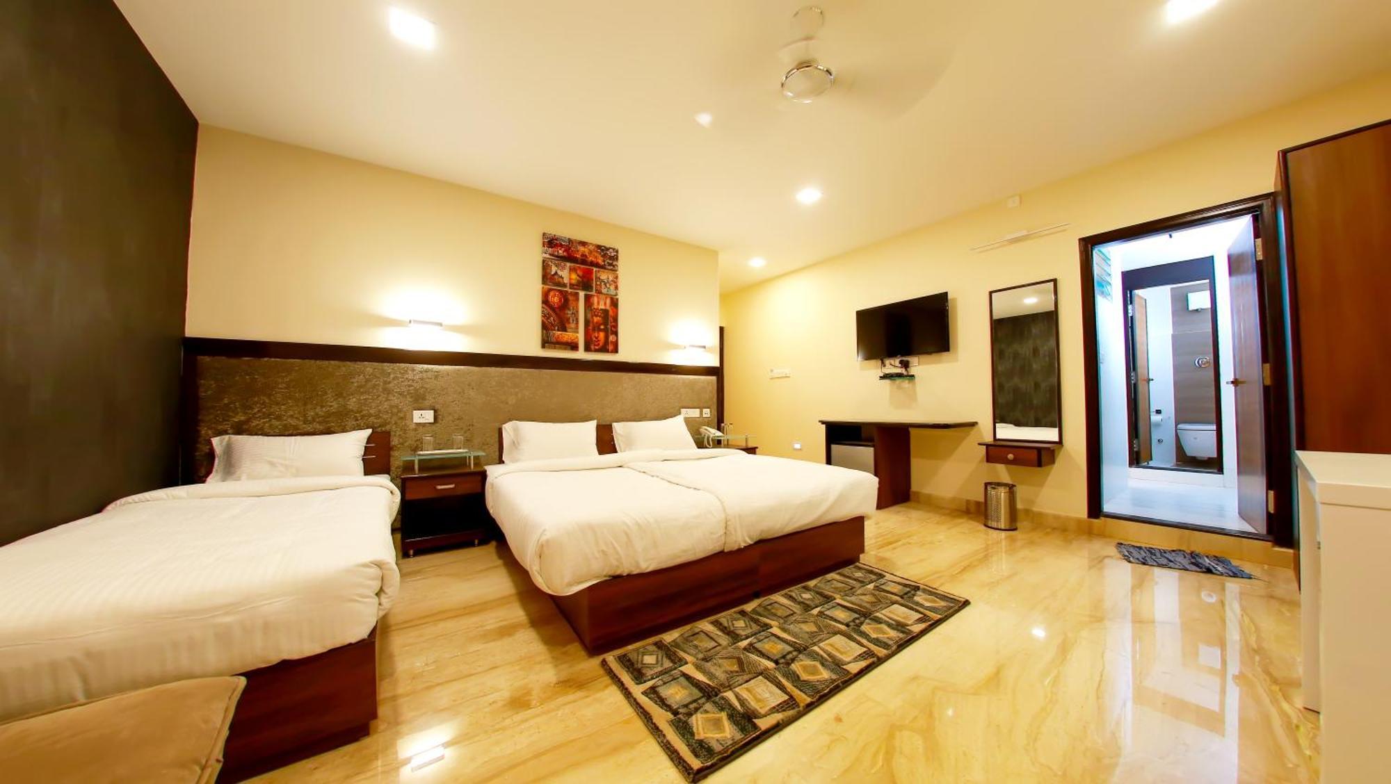D Breeze Suites Devanahalli Bagian luar foto